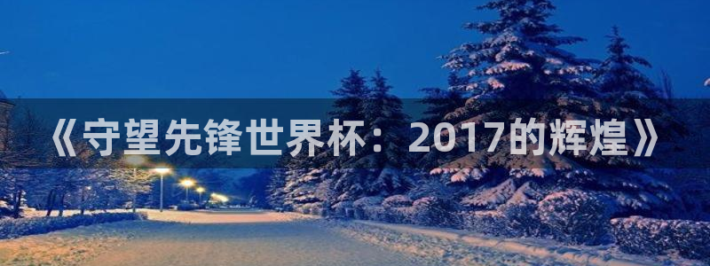 女足世界杯赛程:《守望先锋世界杯:2017的辉煌》